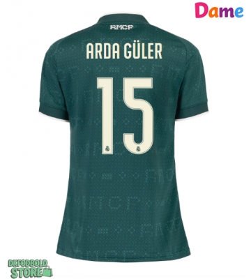 Real Madrid Arda Guler #15 Replika Udebanetrøje Dame 2026-27 Kortærmet